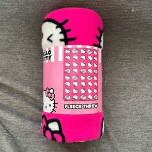 hello kitty fleece throw blanket